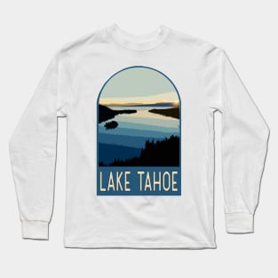 Lake Tahoe Decal Long Sleeve T-Shirt